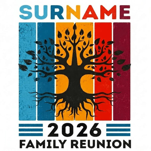 Custom Family Reunion Shirts - DTF Virginia - T-Shirts