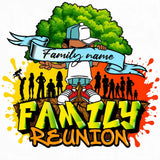 Custom Family Reunion Shirts - DTF Virginia - T-Shirts
