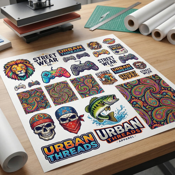 Custom Sublimation Transfers by Size - DTF Virginia - 