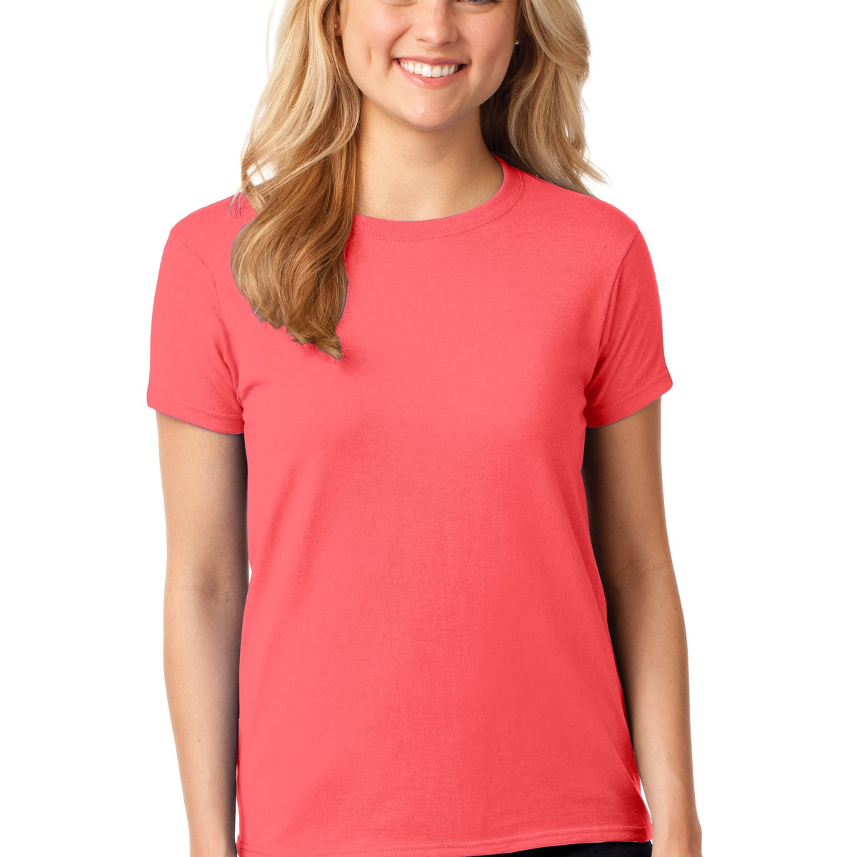 Gildan ®  Women's Heavy Cotton™ 100% Cotton T-Shirt. 5000L