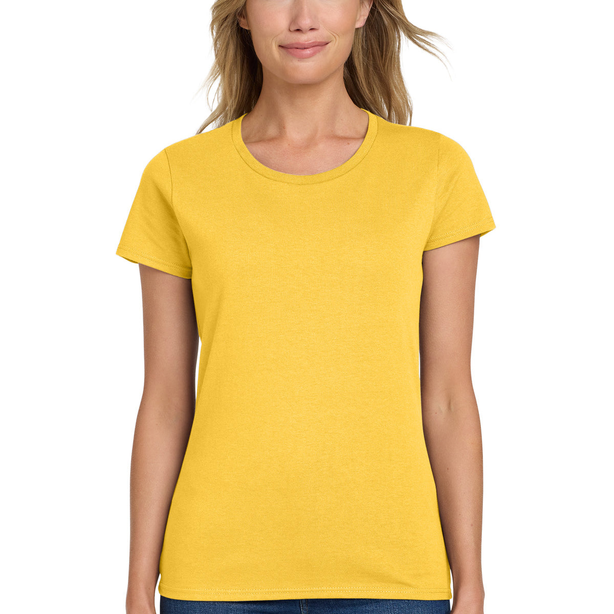 Gildan ®  Women's Heavy Cotton™ 100% Cotton T-Shirt. 5000L