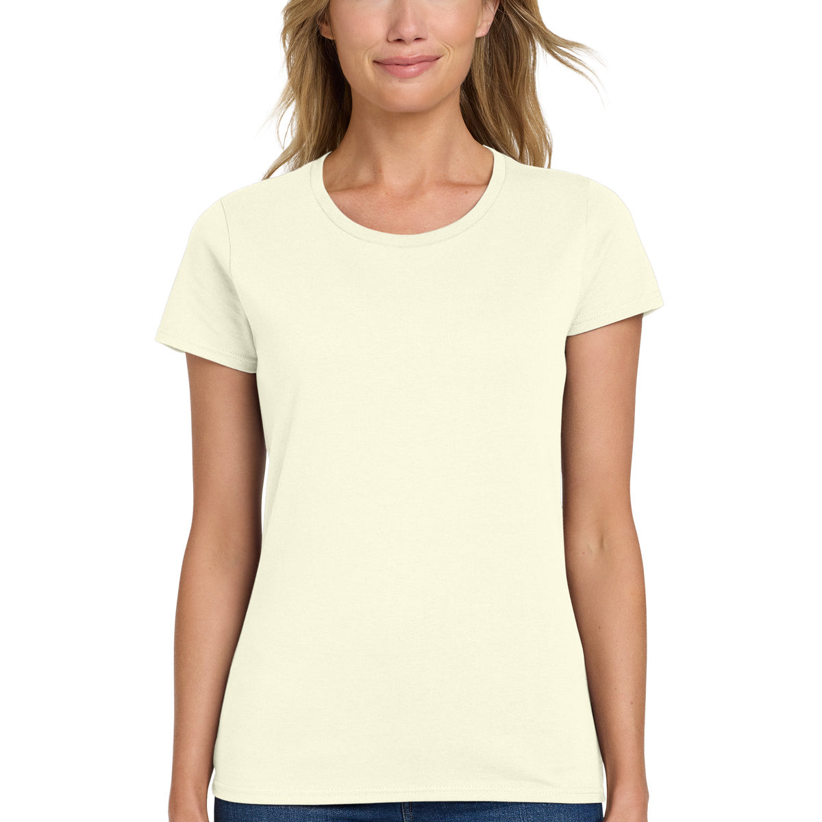 Gildan ®  Women's Heavy Cotton™ 100% Cotton T-Shirt. 5000L