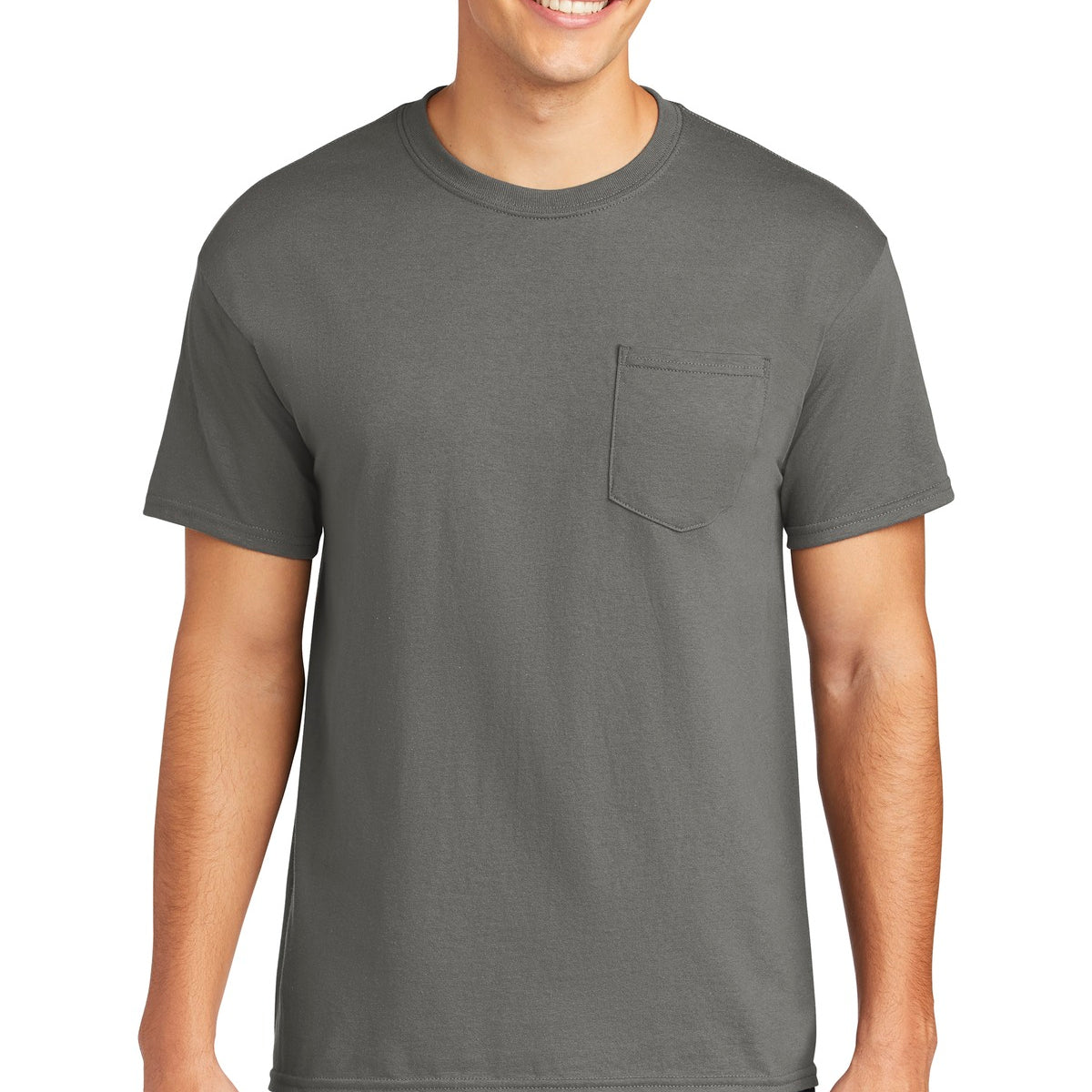Gildan  ®  Heavy Cotton  ™  100% Cotton Pocket T-Shirt. 5300