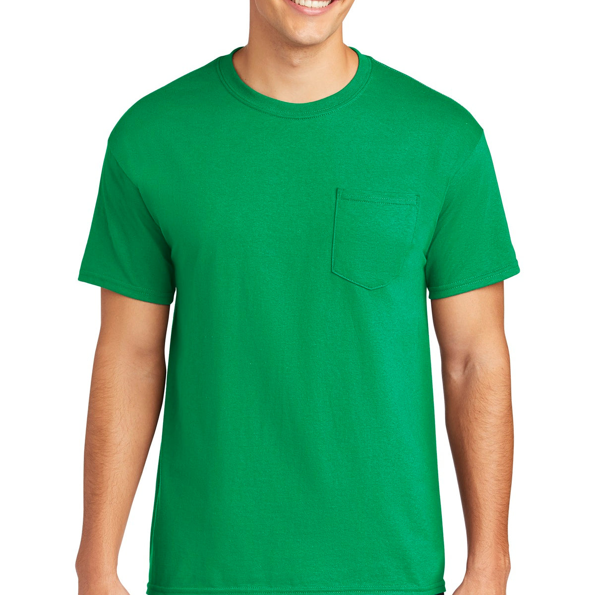 Gildan  ®  Heavy Cotton  ™  100% Cotton Pocket T-Shirt. 5300