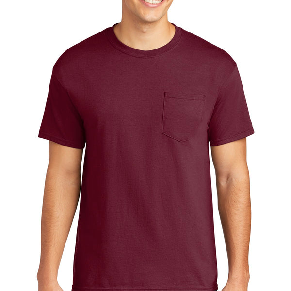 Gildan  ®  Heavy Cotton  ™  100% Cotton Pocket T-Shirt. 5300