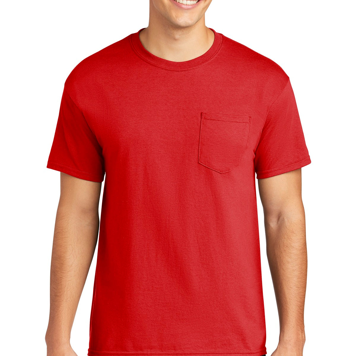 Gildan  ®  Heavy Cotton  ™  100% Cotton Pocket T-Shirt. 5300