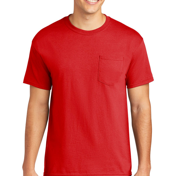 Gildan  ®  Heavy Cotton  ™  100% Cotton Pocket T-Shirt. 5300