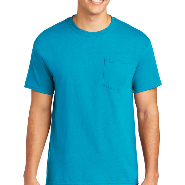 Gildan  ®  Heavy Cotton  ™  100% Cotton Pocket T-Shirt. 5300