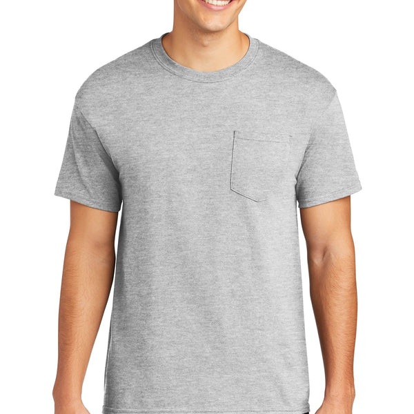 Gildan  ®  Heavy Cotton  ™  100% Cotton Pocket T-Shirt. 5300