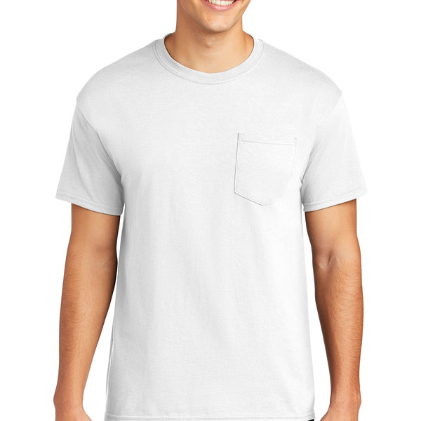 Gildan  ®  Heavy Cotton  ™  100% Cotton Pocket T-Shirt. 5300