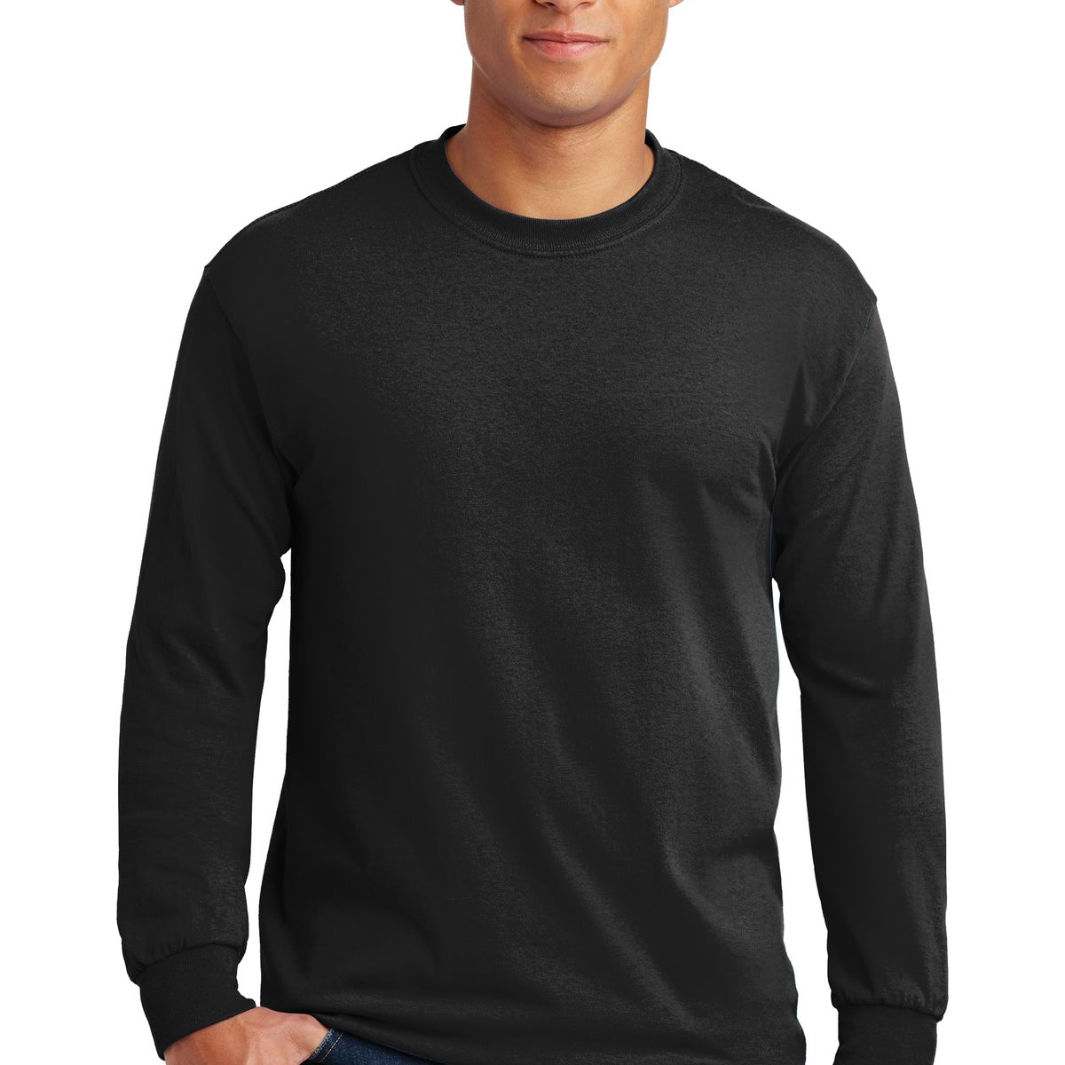 Gildan ®  - Heavy Cotton ™  100% Cotton Long Sleeve T-Shirt.  5400