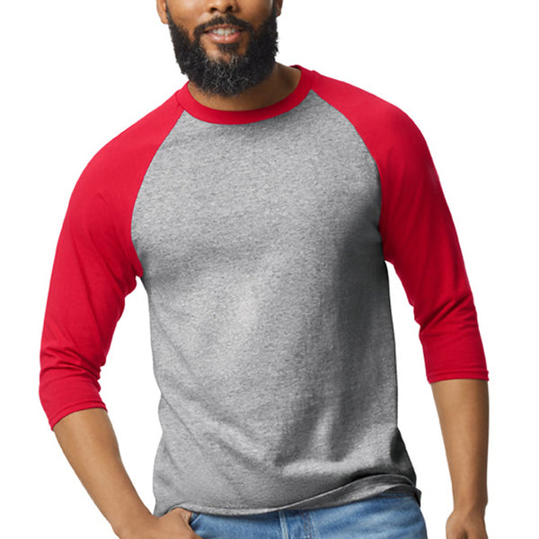 Gildan ®  Heavy Cotton ™  3/4-Sleeve Raglan T-Shirt. 5700