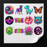 Fluorescent DTF Printing - Bold, Bright, and Stunning - DTF Virginia - Heat Transfer