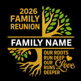 Custom Family Reunion Shirts - DTF Virginia - T-Shirts