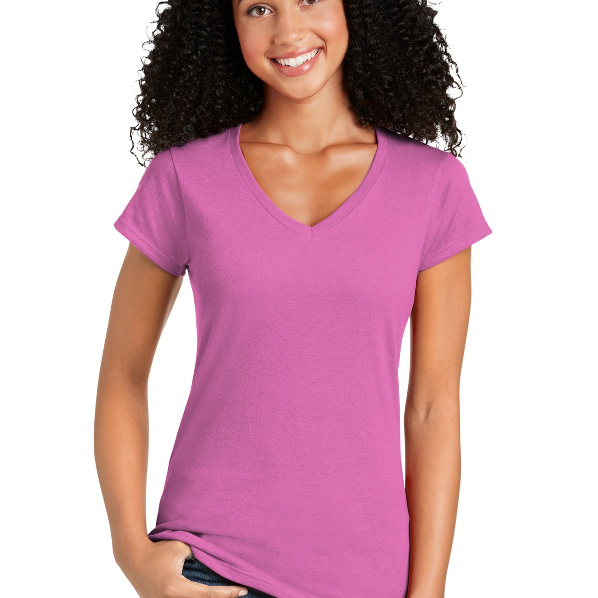 Gildan Softstyle ®  Women's Fit V-Neck T-Shirt. 64V00L