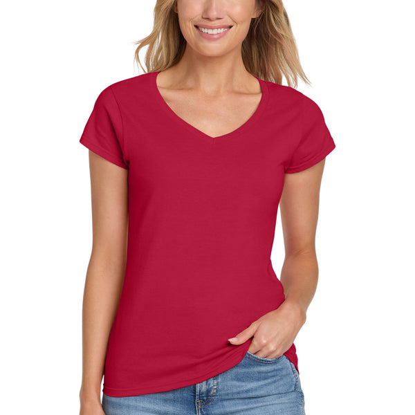 Gildan Softstyle ®  Women's Fit V-Neck T-Shirt. 64V00L