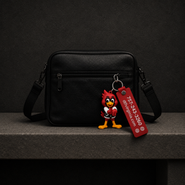 Cardinal Bird Keychain