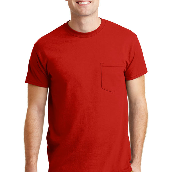 Gildan ®  - DryBlend ®  50 Cotton/50 Poly Pocket T-Shirt. 8300