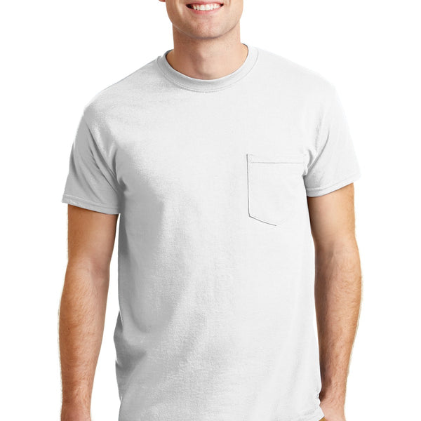 Gildan ®  - DryBlend ®  50 Cotton/50 Poly Pocket T-Shirt. 8300
