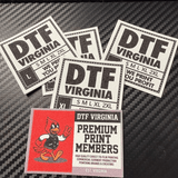 Custom Woven Labels ( UV - Printed ) - DTF Virginia - 