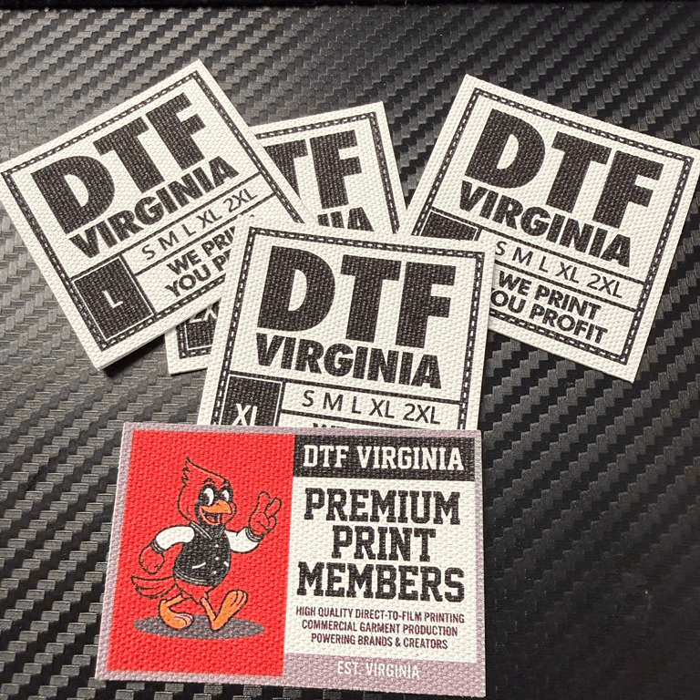 Kit Labels Brand Starter Kit | Labels, DTF Transfers & Stickers | DTF Virginia
