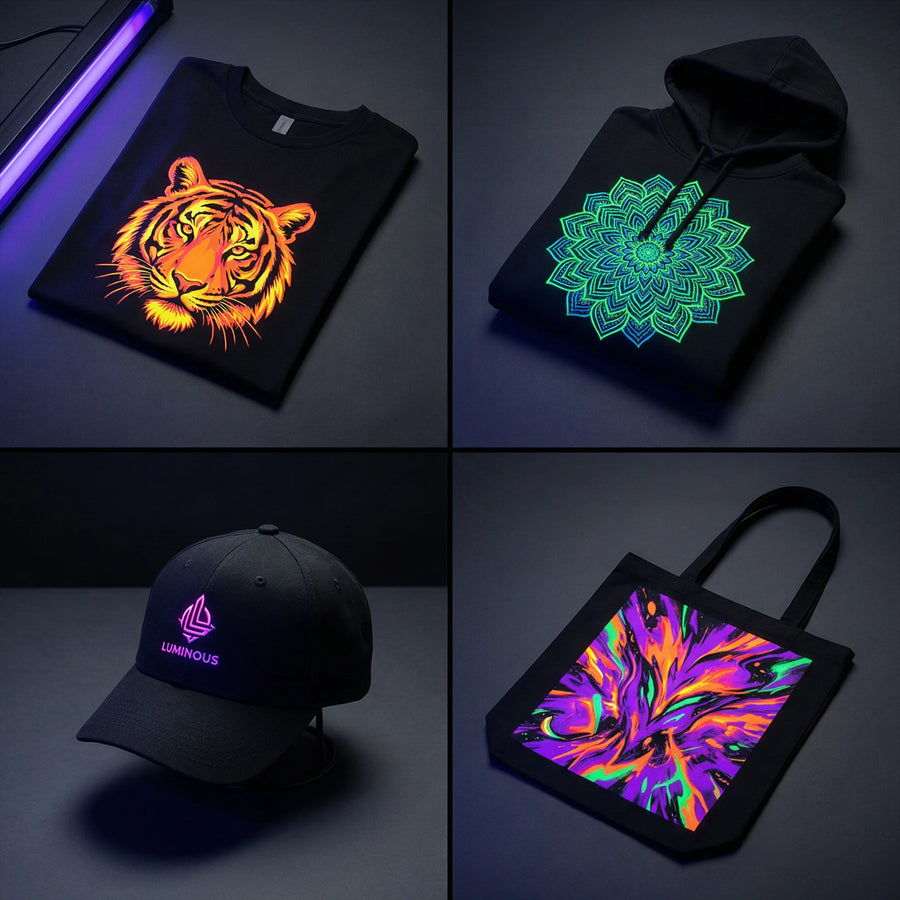 Fluorescent DTF Printing - Bold, Bright, and Stunning - DTF Virginia - Heat Transfer