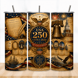 America's 250th Anniversary 20oz Tumbler - DTF Virginia -
