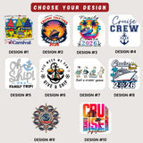 Custom Cruise Shirts for Royal Caribbean, Carnival & More - DTF Virginia - T-Shirts