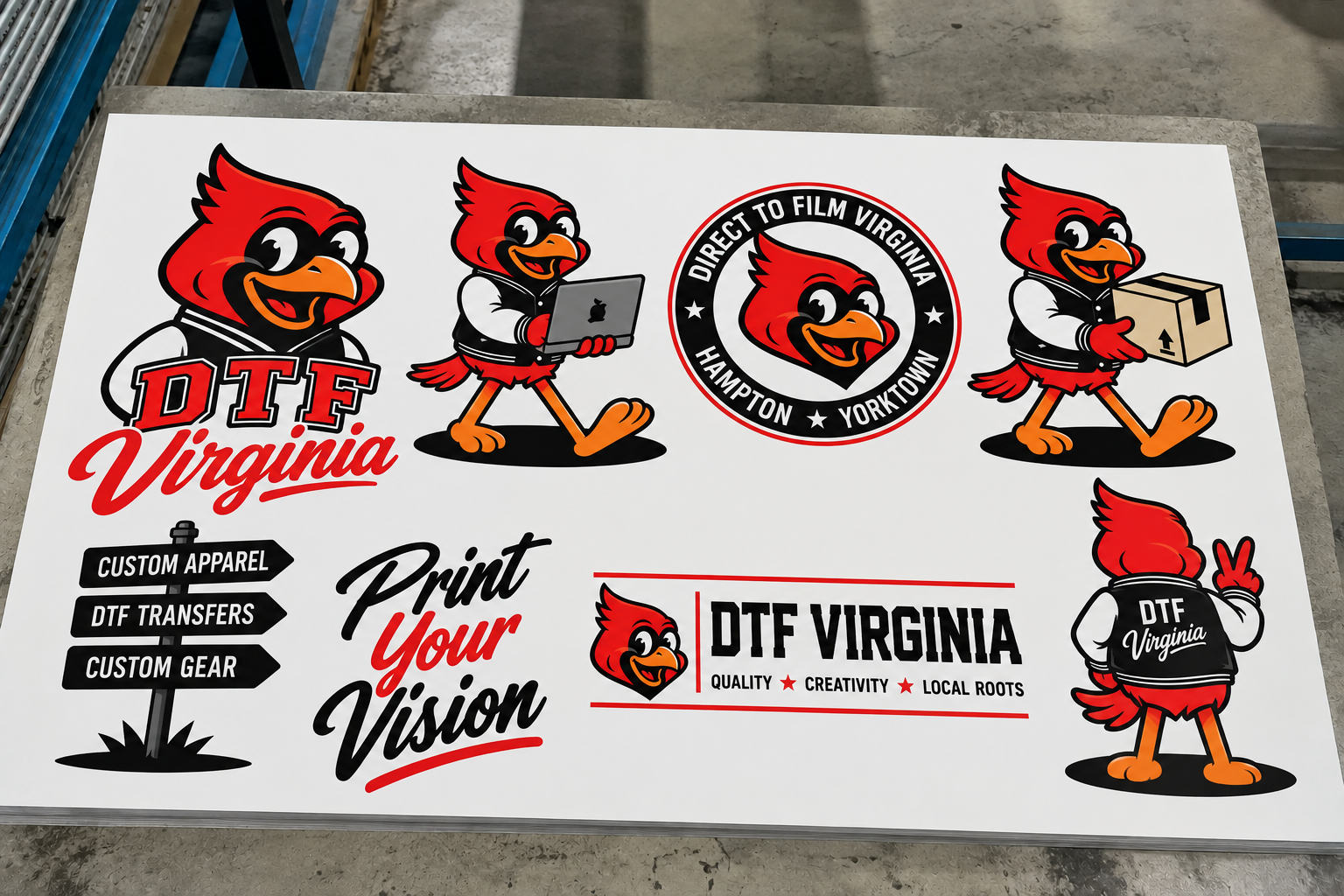 Custom Foam Board Signs & Cutouts Builder