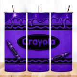 Crayola Purple Tumbler