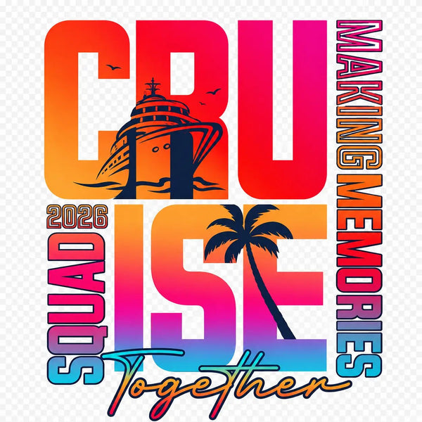 Custom Cruise Shirts for Royal Caribbean, Carnival & More - DTF Virginia - T-Shirts