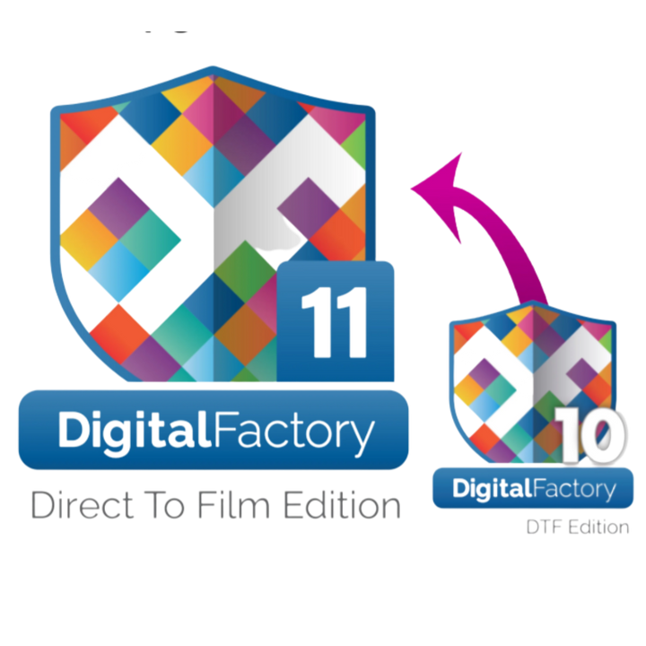 Cadlink Digital Factory DTF Upgrade V10 To V11 For Wide-Format & Chinese Printer (Online Code)