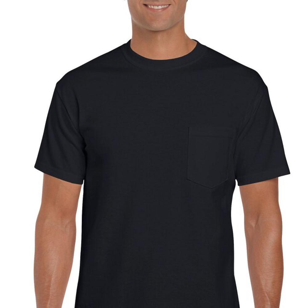 100% Cotton Short Sleeve with Pocket