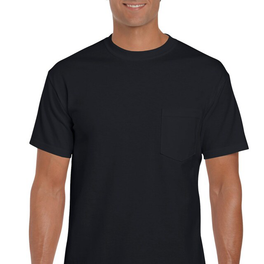 100% Cotton Short Sleeve with Pocket