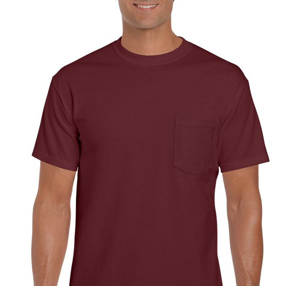 100% Cotton Short Sleeve with Pocket