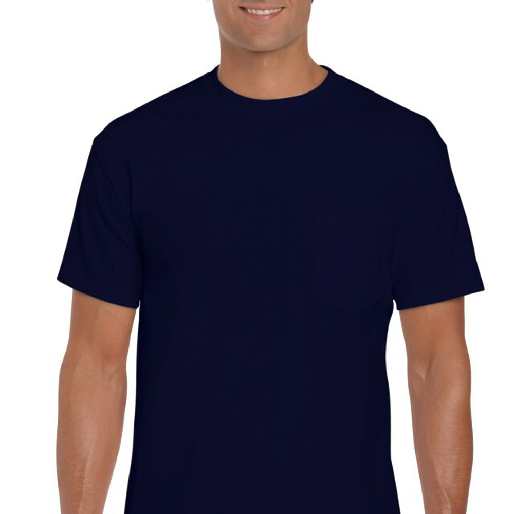 100% Cotton Short Sleeve with Pocket