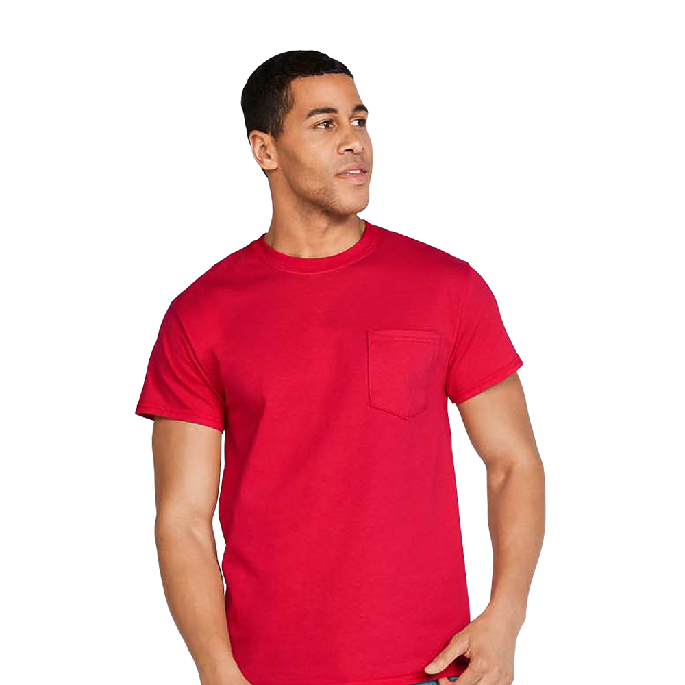 100% Cotton Short Sleeve with Pocket