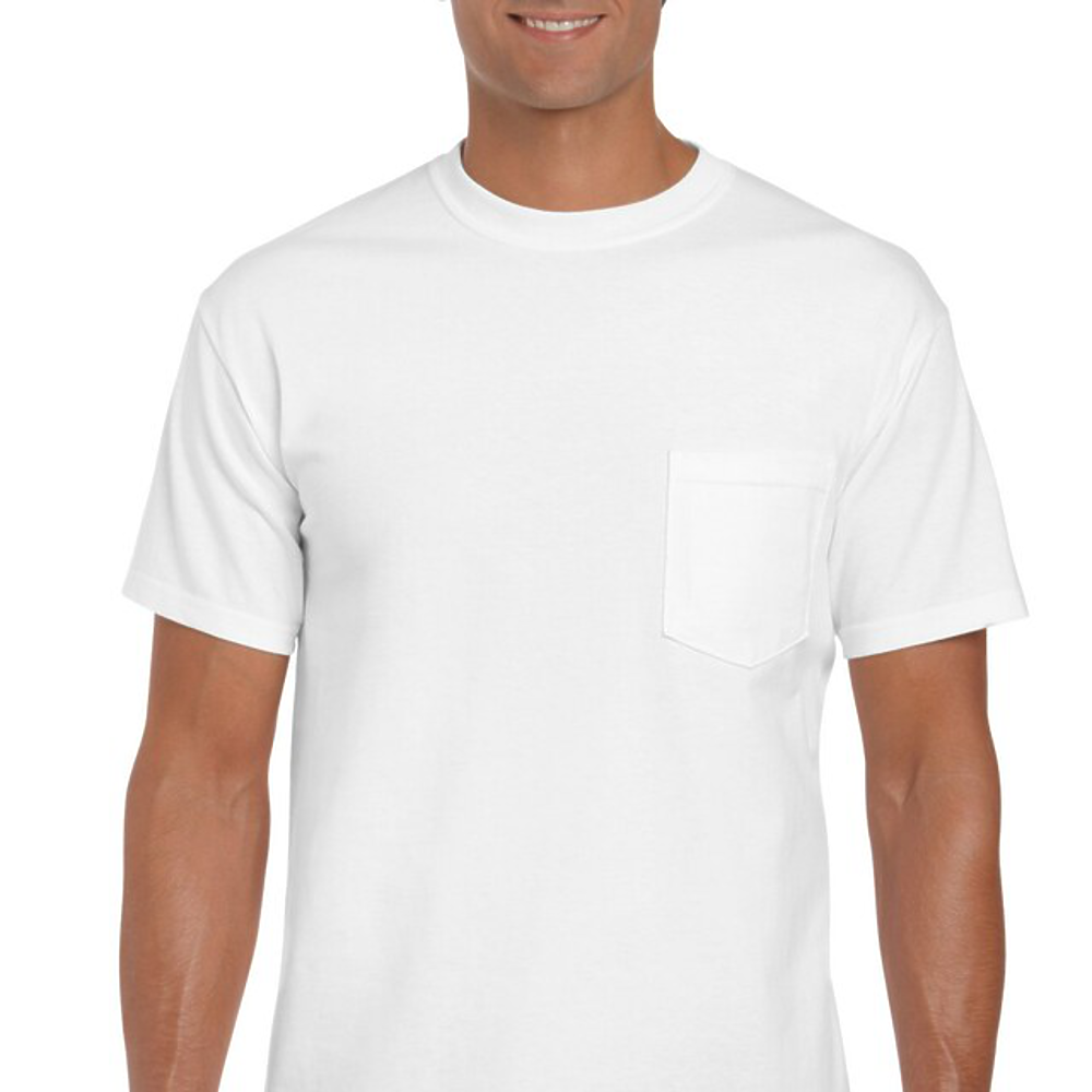 100% Cotton Short Sleeve with Pocket