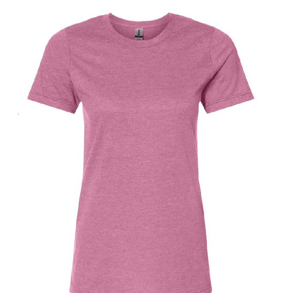 Ladies CVC Short Sleeve T-Shirt