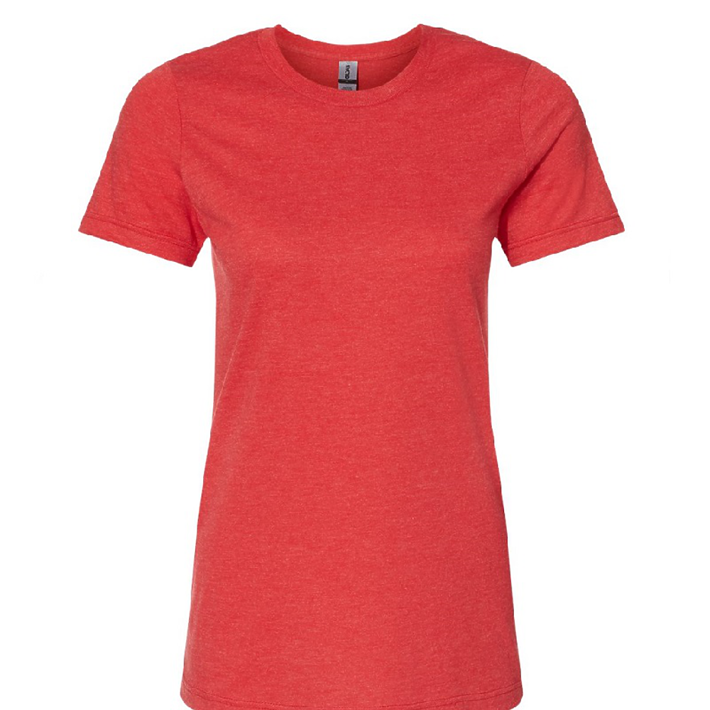 Ladies CVC Short Sleeve T-Shirt
