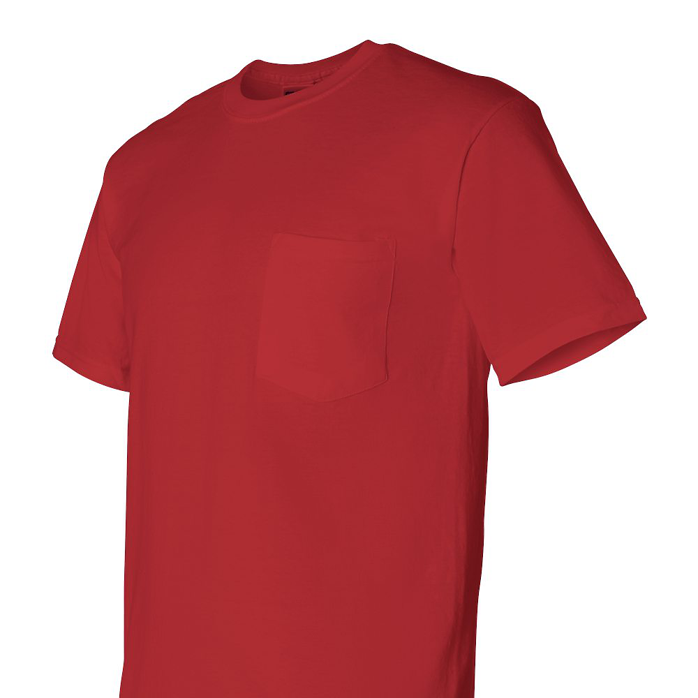 Classic 50/50 Blend Pocket T-Shirt