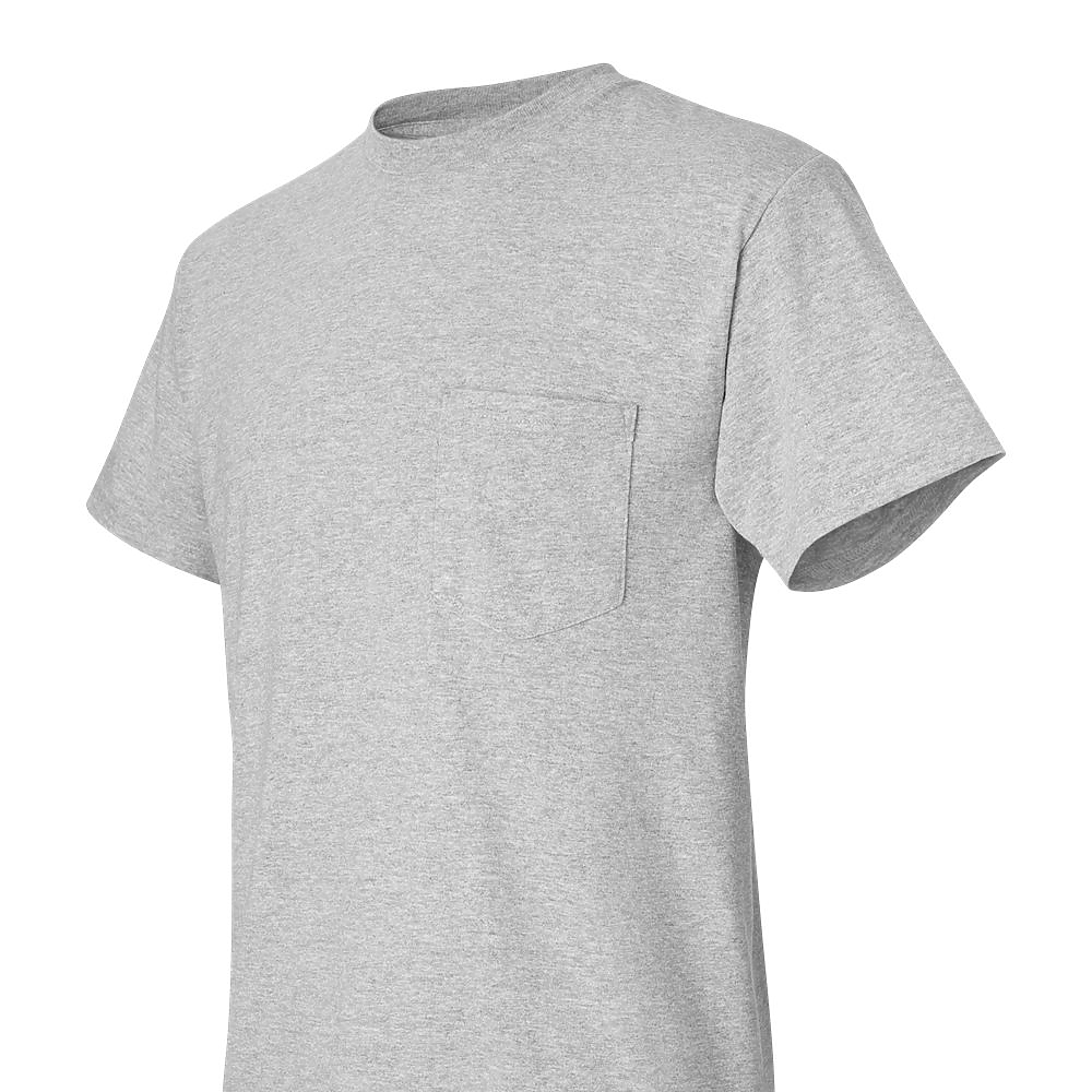 Classic 50/50 Blend Pocket T-Shirt