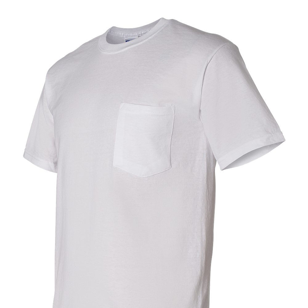 Classic 50/50 Blend Pocket T-Shirt