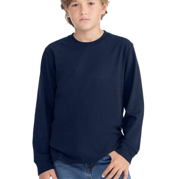 Next Level Apparel ®  Youth Cotton Long Sleeve Tee NL3311