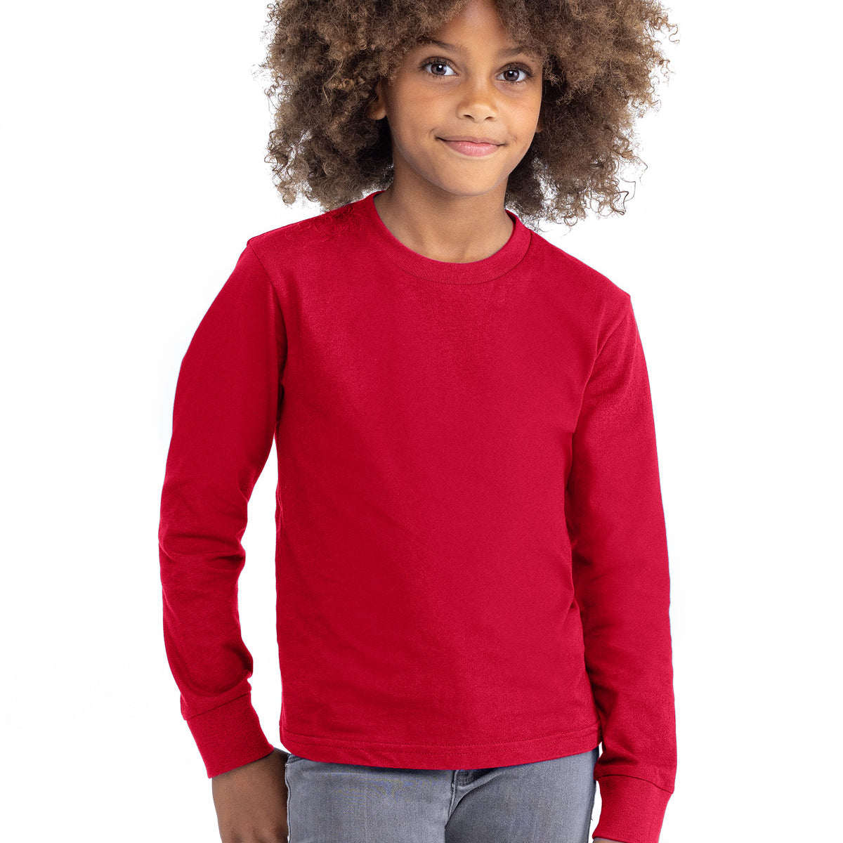 Next Level Apparel ®  Youth Cotton Long Sleeve Tee NL3311