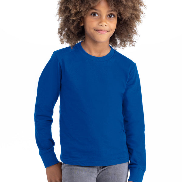 Next Level Apparel ®  Youth Cotton Long Sleeve Tee NL3311