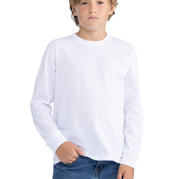Next Level Apparel ®  Youth Cotton Long Sleeve Tee NL3311