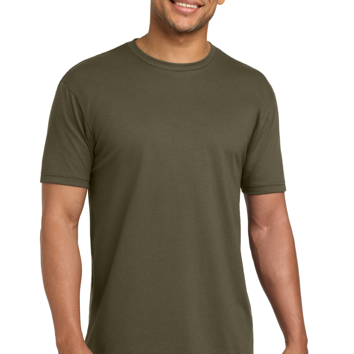 Next Level Apparel ®   Adult CVC Sueded Tee. NL6410