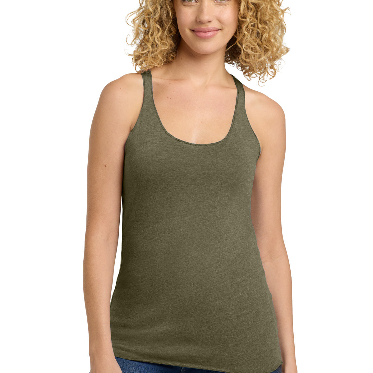 Next Level Apparel ®   Women's Tri-Blend Racerback Tank. NL6733