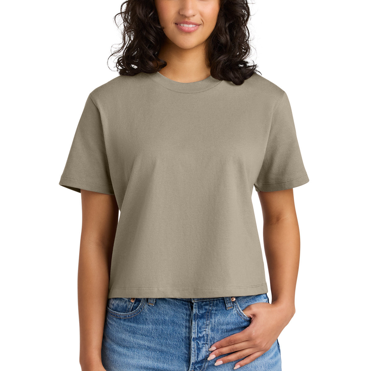 Next Level Apparel ®  Women's Heavyweight Boxy Tee NL7610